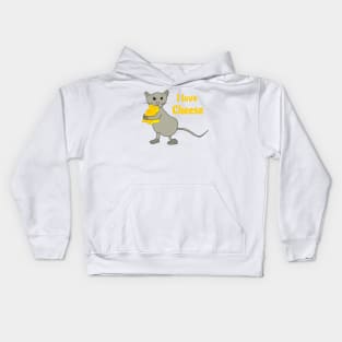 I love cheese Kids Hoodie